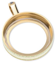 Bezel pendant setting